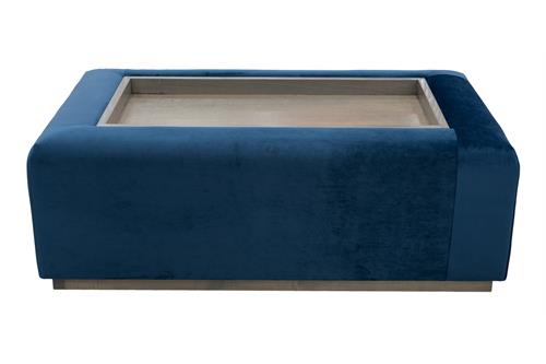 Windsor Ottoman with Tray, 120cm