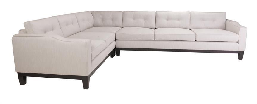 Fairbanks Sectional Three Seater (One Arm) - Right Arm Facing