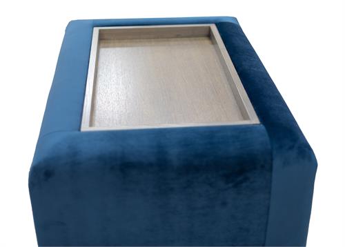Windsor Ottoman with Tray, 120cm
